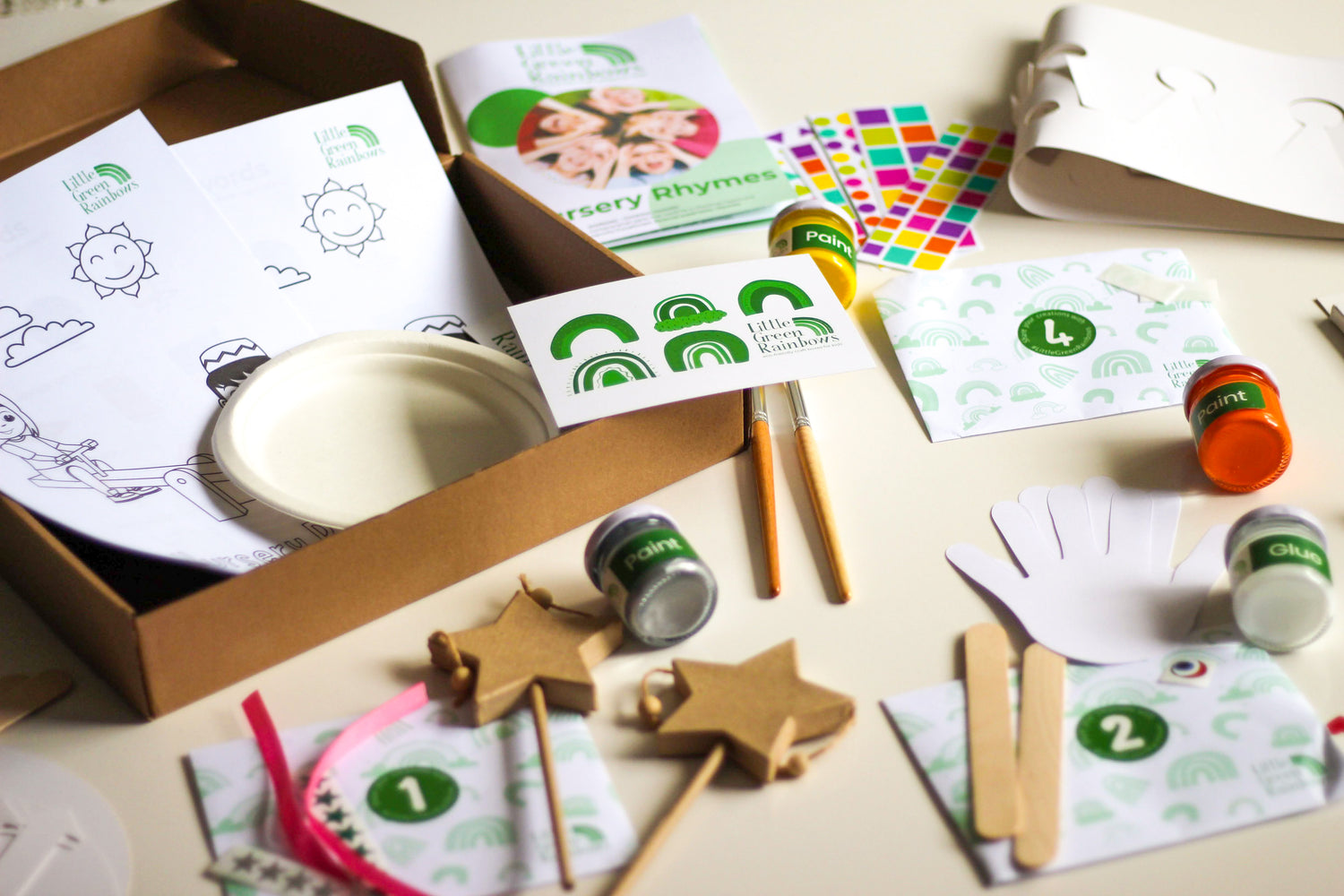 Nursery Rhymes craft box for kids