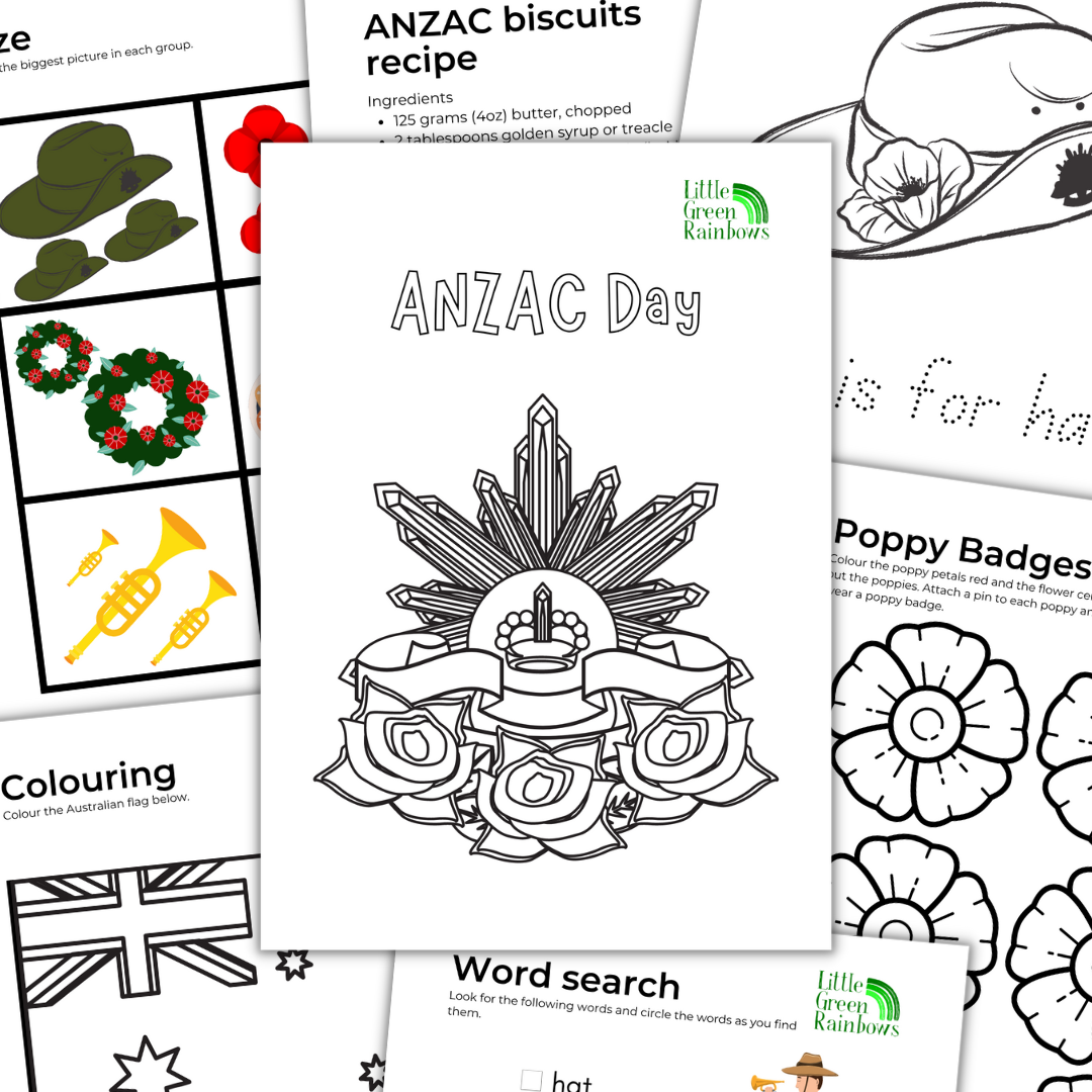 FREE ANZAC Day digital learning activities