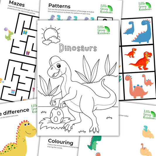 Dinosaurs digital learning activities