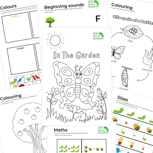 In The Garden digital learning activities